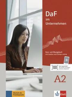 Klett | Sander, Grosser, Hanke: DaF im Unternehmen A2. Kurs- und Übungsbuch mit Audios und Filmen online