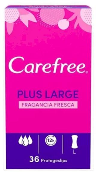 Carefree | Прокладки ежедневные  Carefree Plus Large Fresh с ароматом свежести 36шт