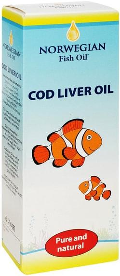 Norwegian Fish Oil | БАД Norwegian Fish Oil Омега-3 жир печени трески 240мл