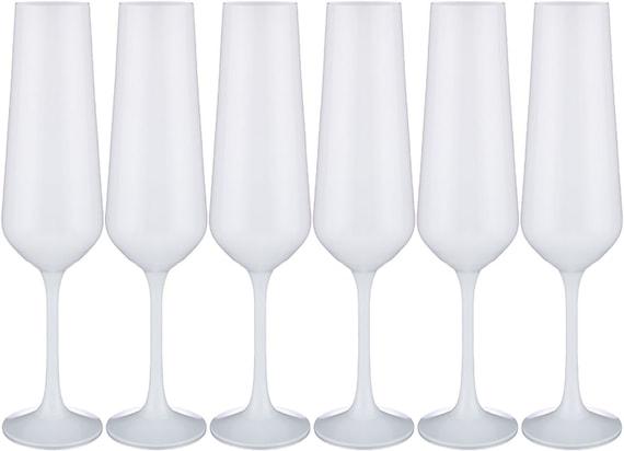 Набор бокалов Bohemia Crystal белые для шампанского 6шт*200мл