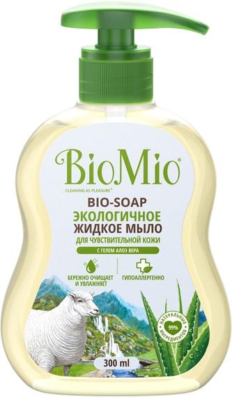 Мыло жидкое BioMio Bio-Soap с гелем алоэ вера 300мл