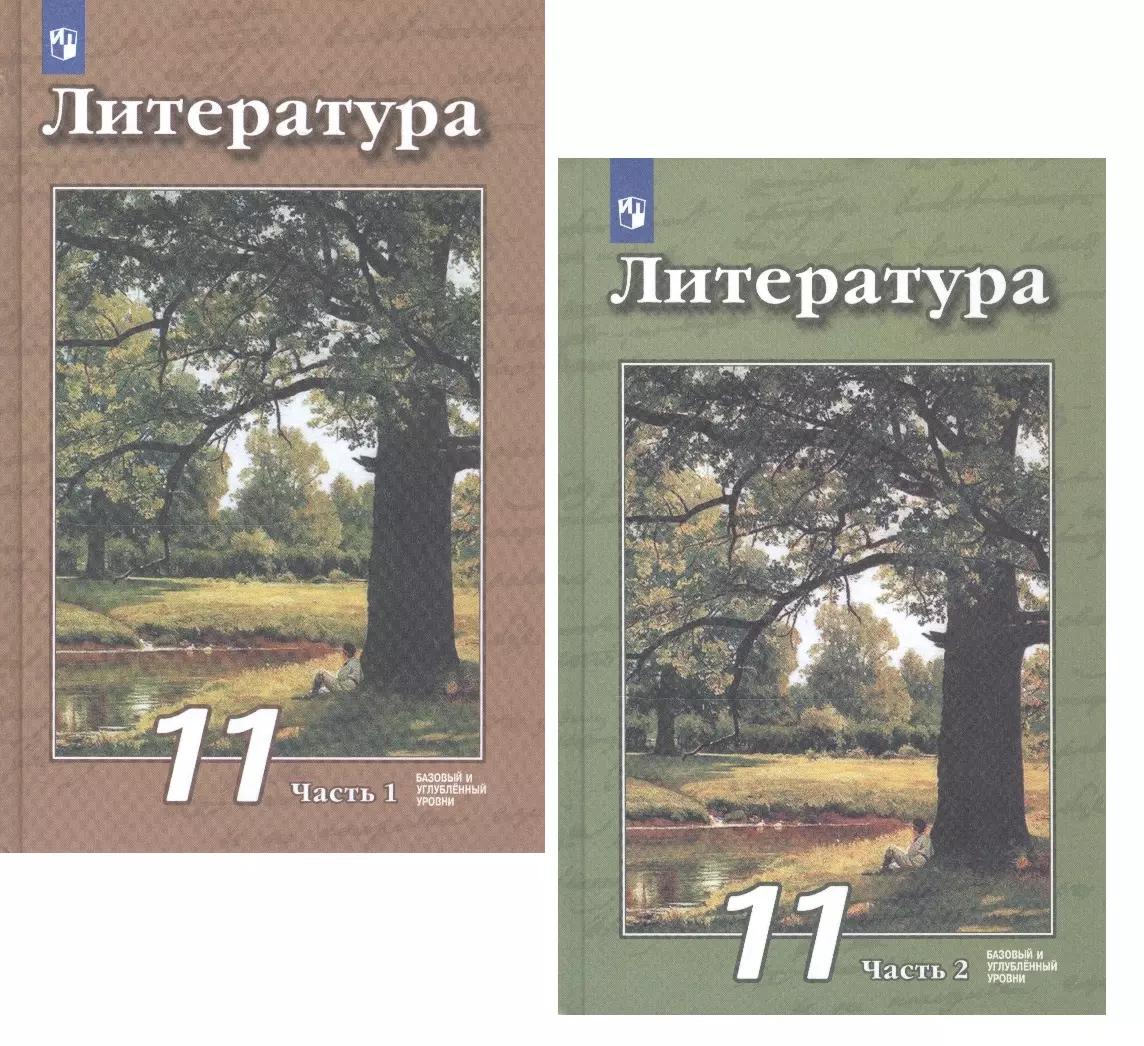 Литература. 11 класс. Базовый и углубленный уровни. Учебник (комплект из 2 книг)