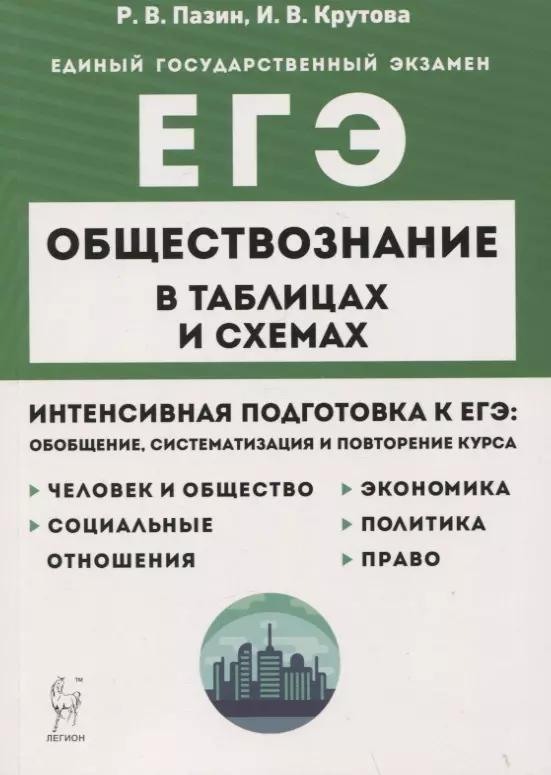 Обществознание в таблицах и схемах. Интенсивная подготовка к ЕГЭ: обобщение, систематизация и повторение курса. 10–11 классы