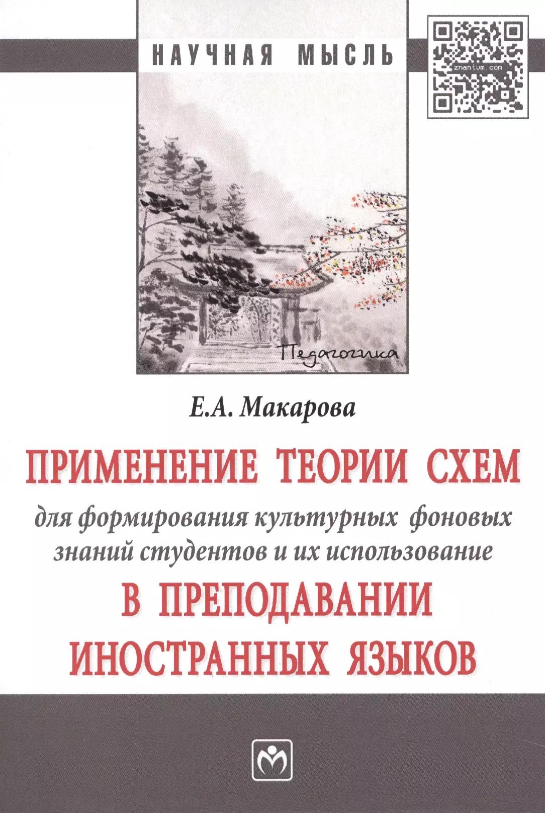 Применение теории схем для формирования культурных фоновых знаний студентов и их использование в пре