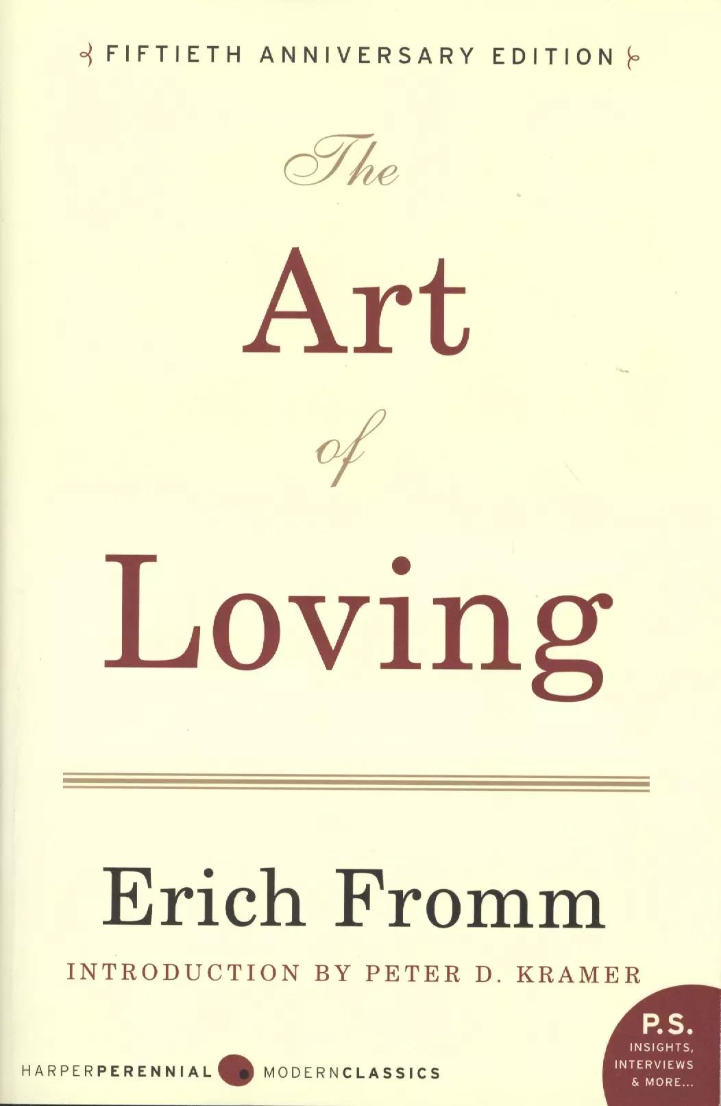 Harper Collins Publishers | The Art of Loving