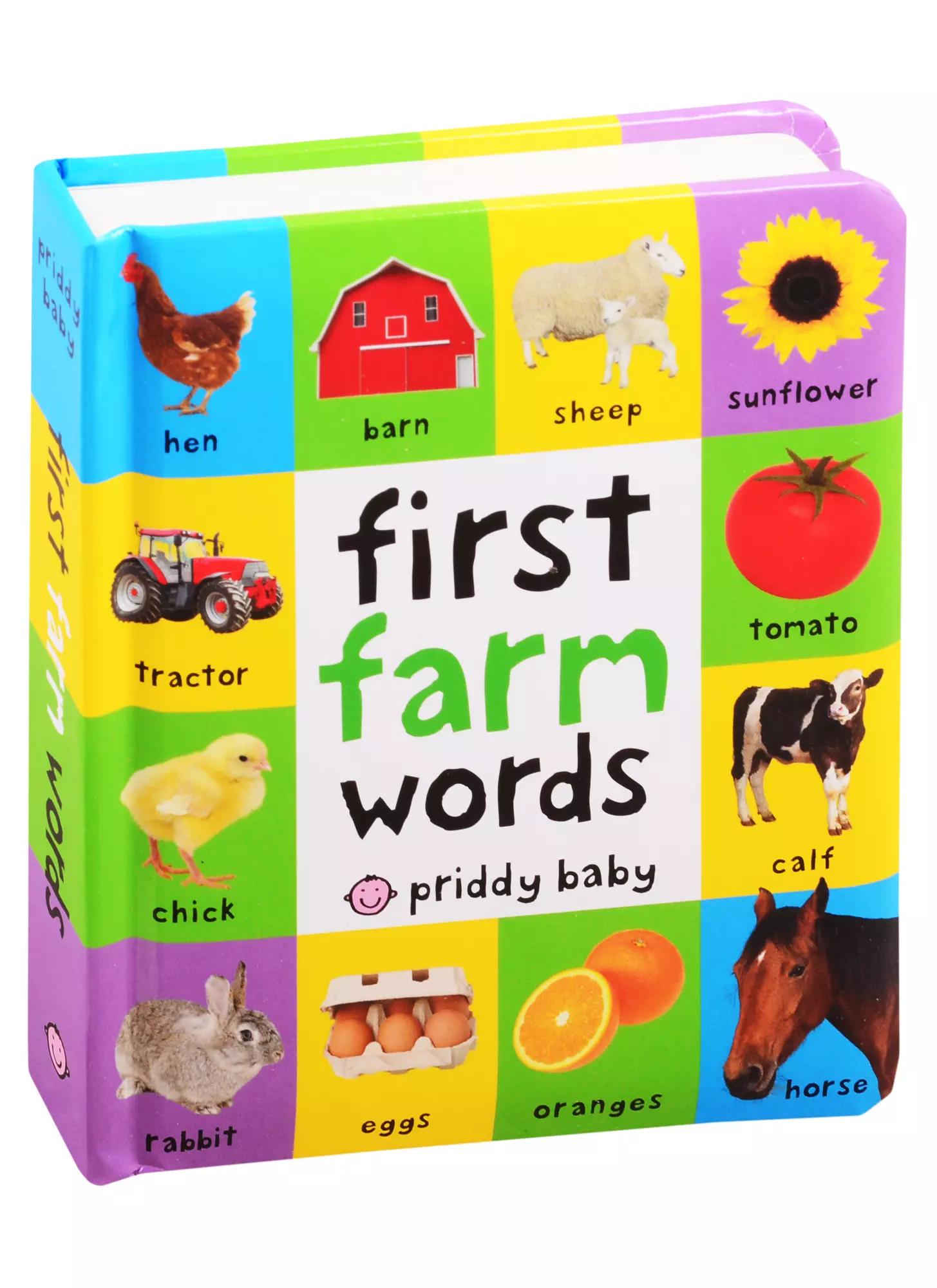 First Farm Words - First 100 Soft to Touch