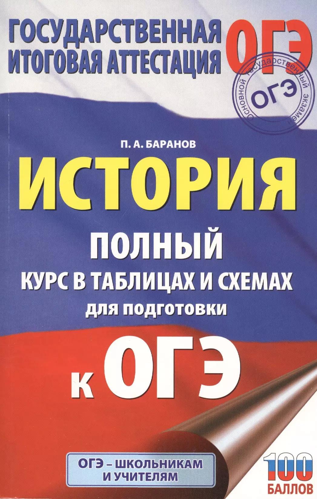 История. Полный курс в таблицах и схемах для подготовки к ОГЭ. 6-9 классы