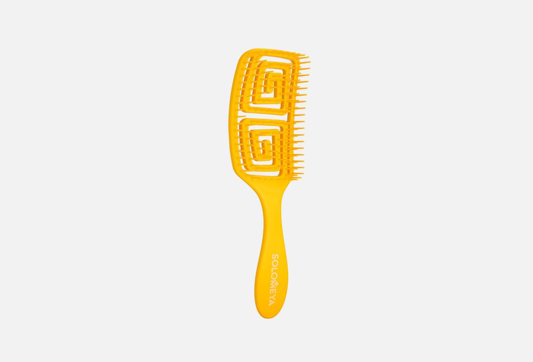 Wet Detangler Brush Rectangular Mango. 1 шт