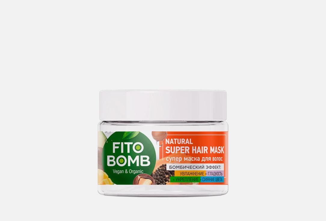 FITO BOMB Moisturizing + Smoothness + Strengthening + Radiance color series. 250 мл