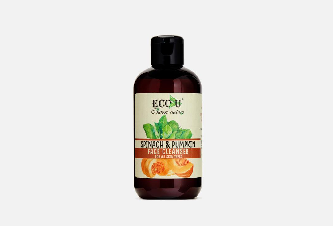 Eco U | Face cleanser Pumpkin & spinach. 200 мл