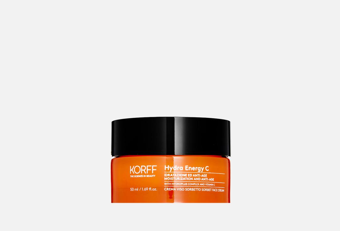 KORFF | Hydra Energy C MOISTURIZATION AND ANTI-AGE SORBET FACE CREAM. 50 мл