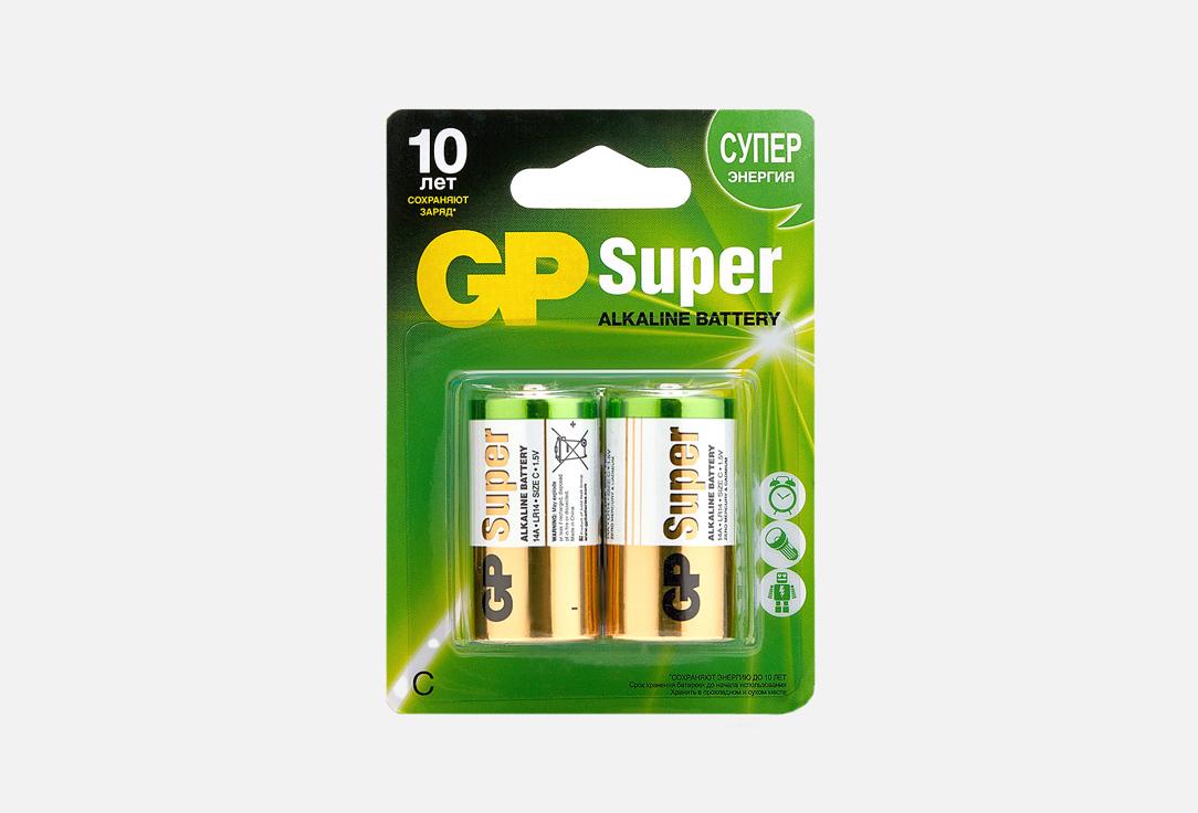 GP BATTERIES | Super Alkaline C. 2 шт