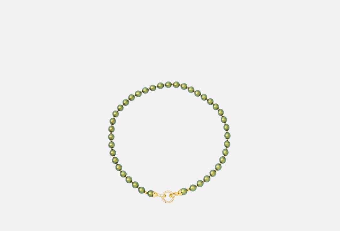 Stone Philosophy | Shell pearl classic. Olive. 1 шт