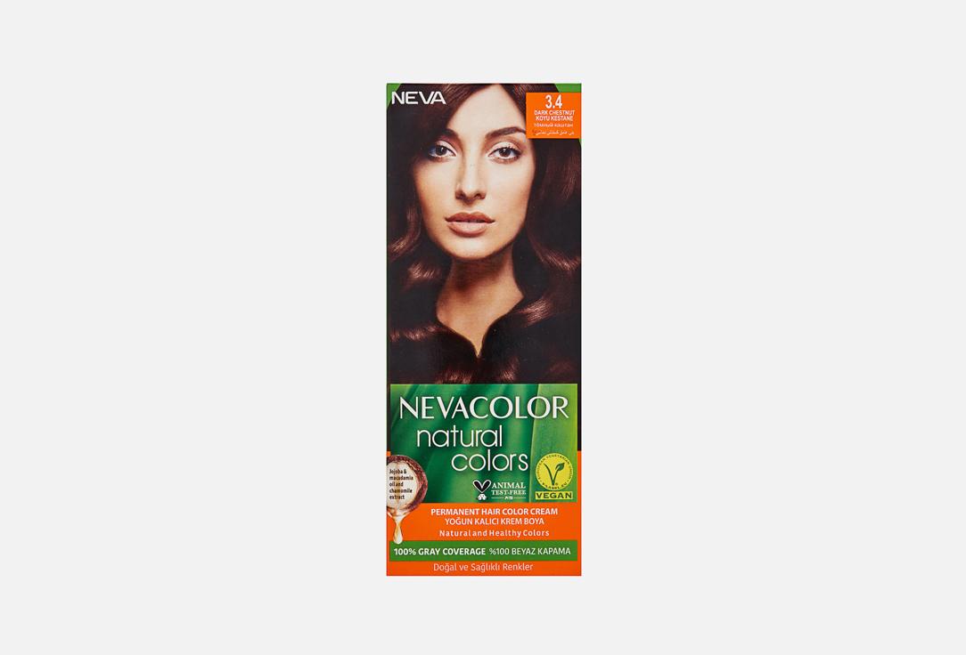 Neva | NEVACOLOR NATURAL COLOR. Цвет: 3.4, Тёмный каштан