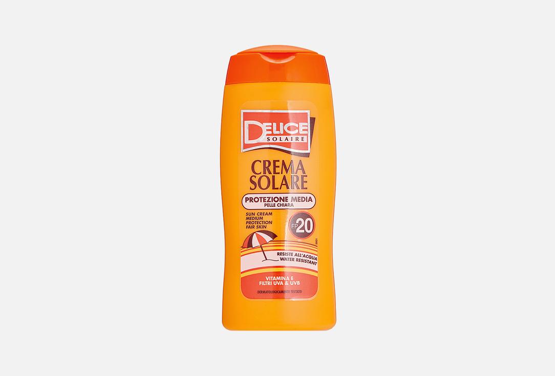 DELICE SOLAIRE | SUN CREAM MEDIUM PROTECTION. 250 мл