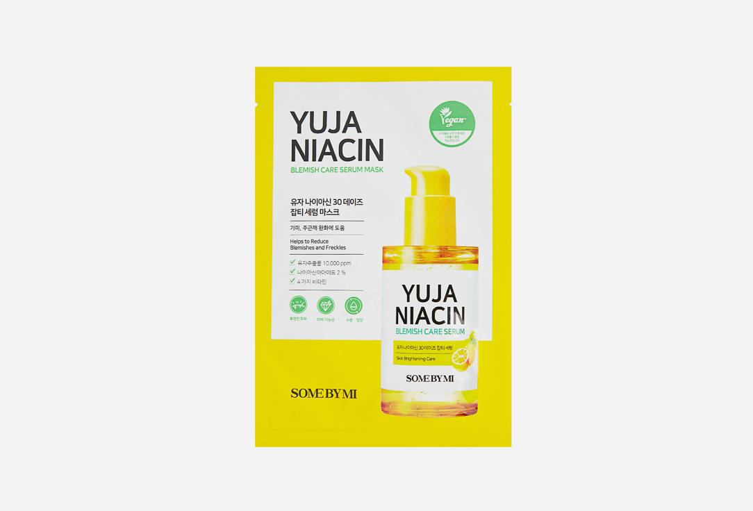 YUJA NIACIN BLEMISH CARE SERUM MASK. 1 шт