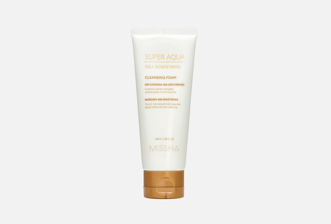 Super Aqua Cell Renew Snail Cleansing Foam. 100 мл