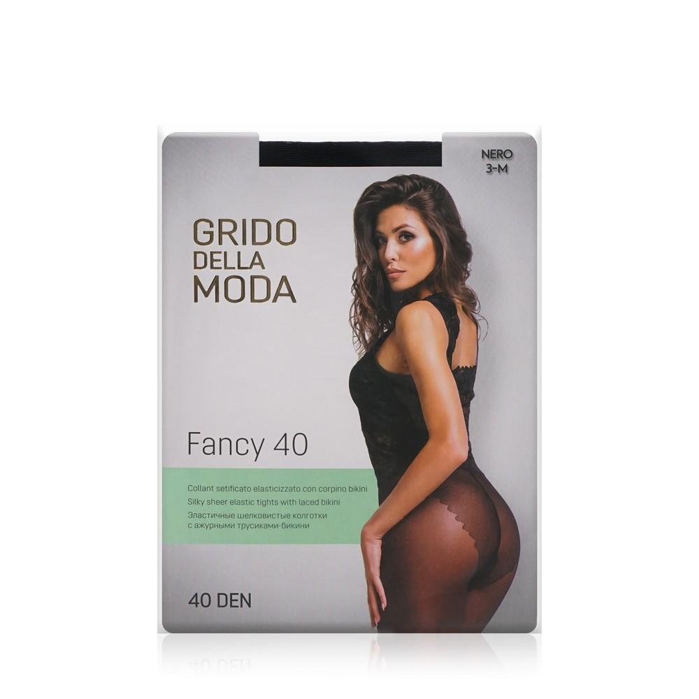 Женские колготки Grido della Moda Fancy 40den Nero 3 размер