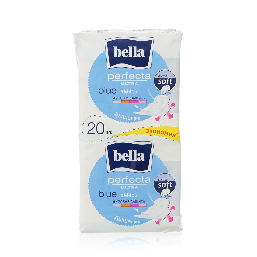 Bella | Женские прокладки Bella Perfecta Ultra Blue soft 20шт