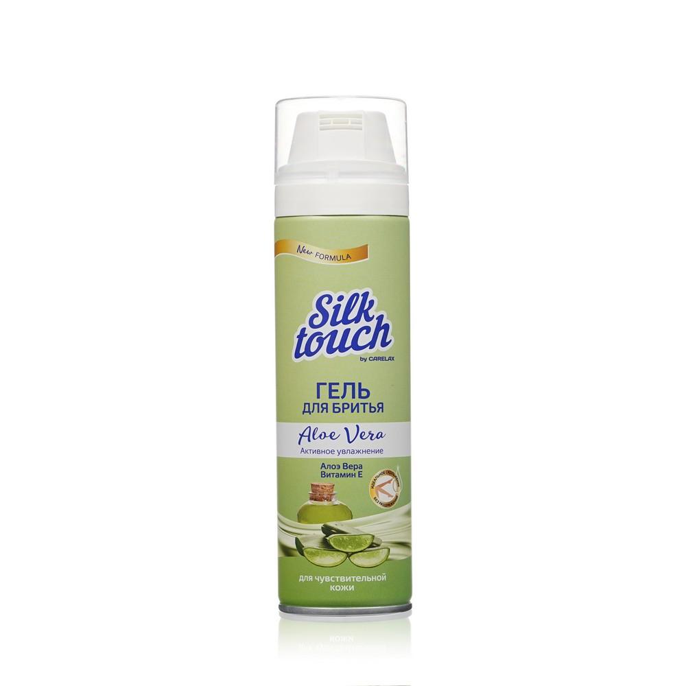 Гель для бритья Carelax Silk Touch " Aloe Vera " 200мл