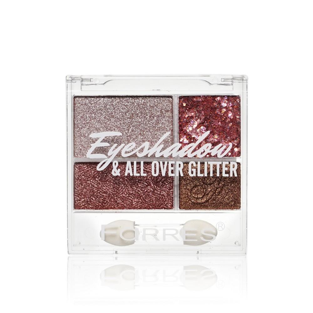 Палетка теней для век Farres All Over Glitter 05 4 цвета 5,9г