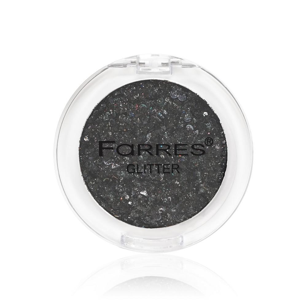 Тени для век Farres Glitter Черный 3г