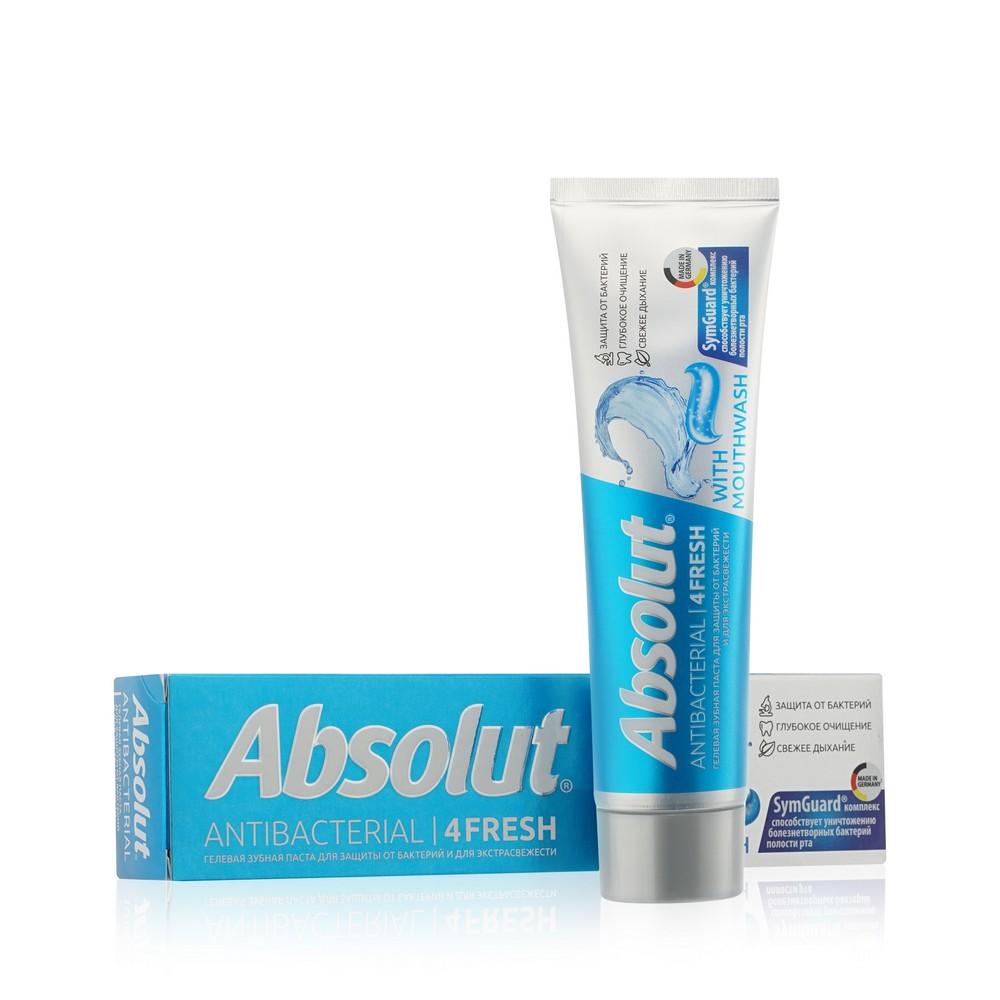 Absolut | Зубная паста Absolut Antibacterial " 4Fresh " 110г