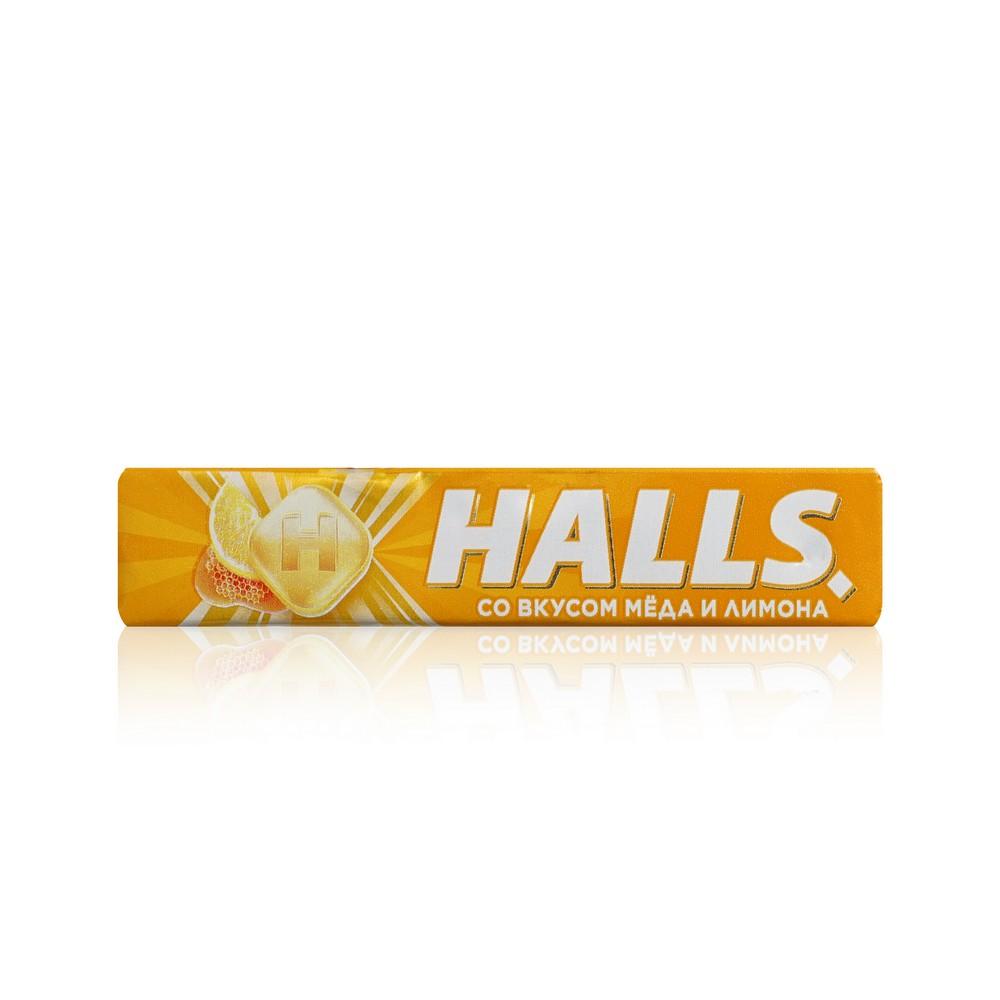 Halls | Карамель леденцовая Halls " Мед и лимон " 25г