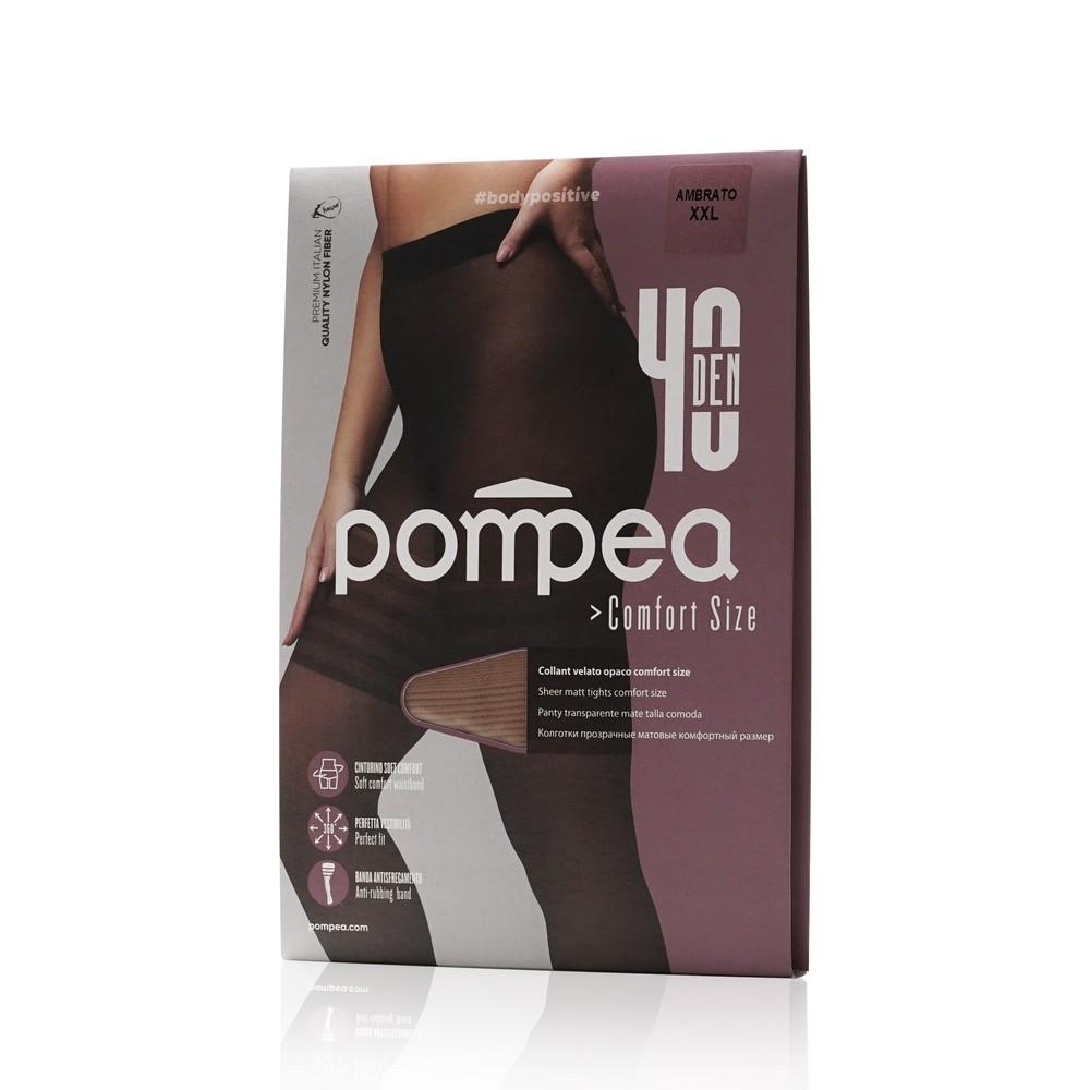 Pompea | Женские колготки Pompea Comfort Size 40den Ambrato 6 размер