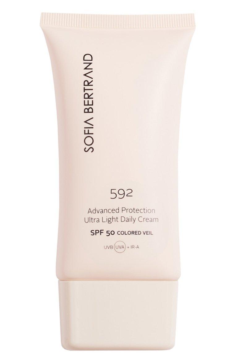 Солнцезащитный крем SPF 50+ 592 с тональным эффектом Advanced Protection SPF 50 UVB UVA + IR-A (75ml)