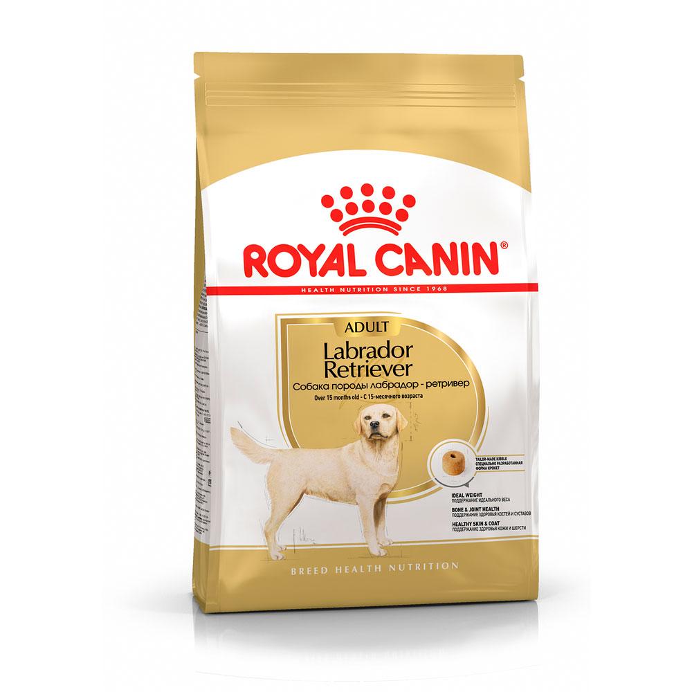 Royal Canin Labrador Retriever 30 Adult Сухой корм для собак породы лабрадор-ретривер старше 15 месяцев, 12 кг