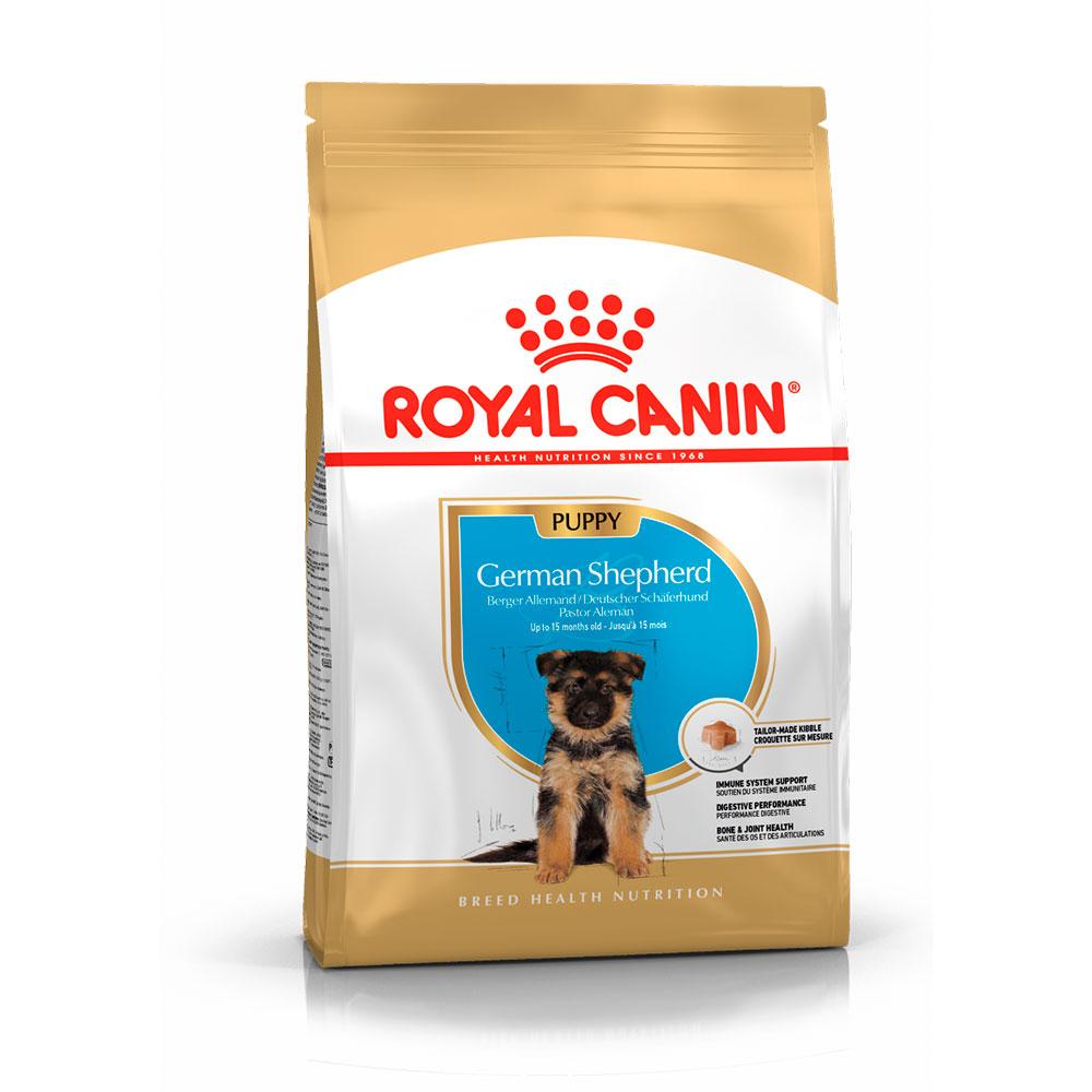 Royal Canin German Shepherd Junior корм для щенков немецких овчарок младше 15 месяцев, 12 кг