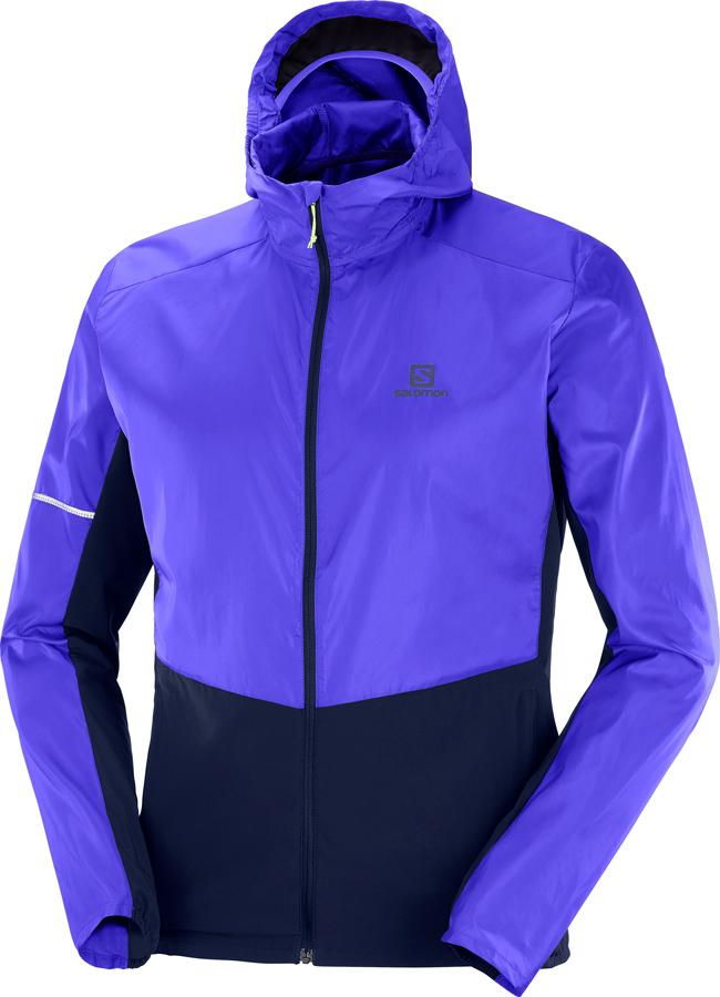 куртки ветрозащитные Salomon AGILE FZ HOODIE M