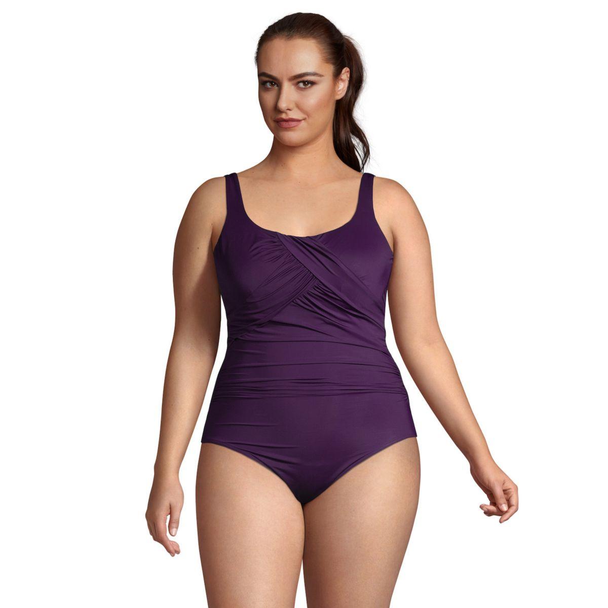 Женский Слитный купальник Lands' End Carmela SlenderSuit