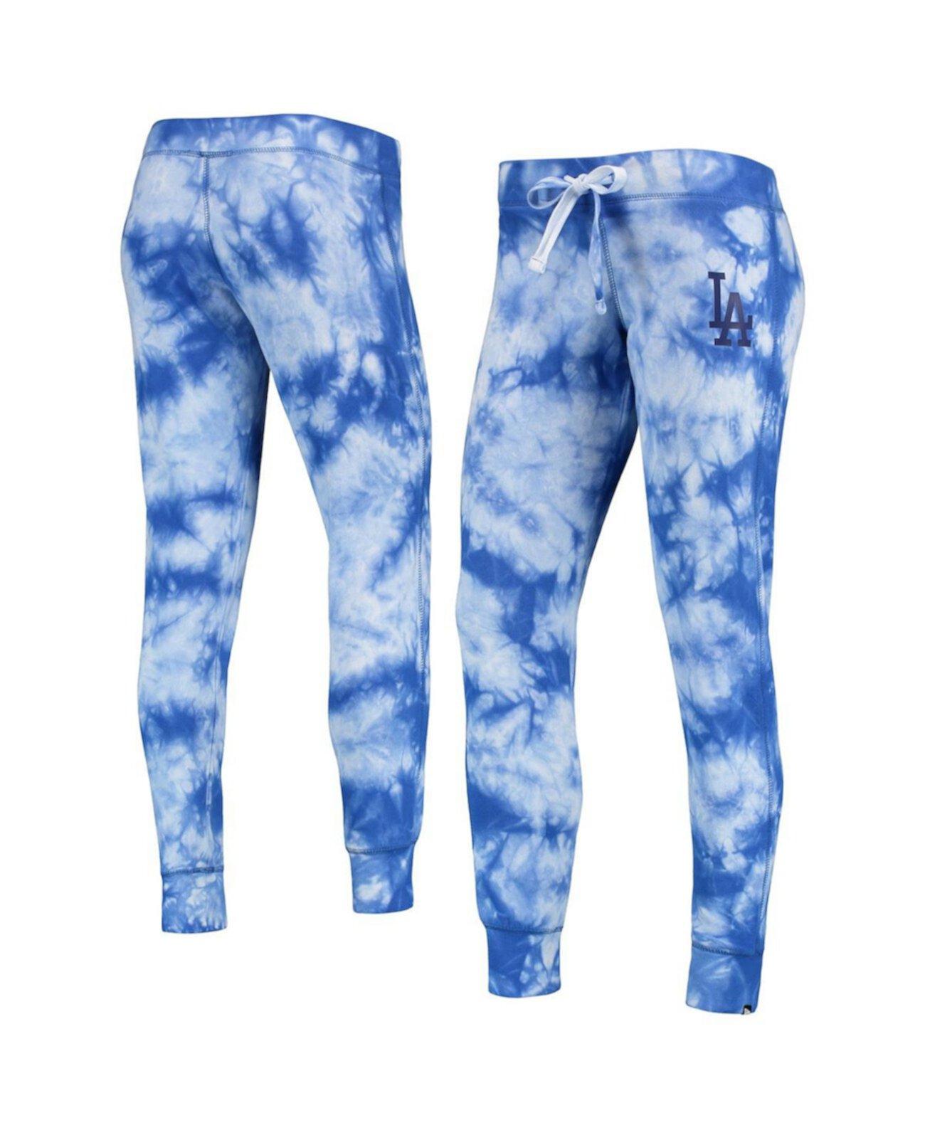 Женские брюки-джоггеры Royal Los Angeles Dodgers с принтом тай-дай