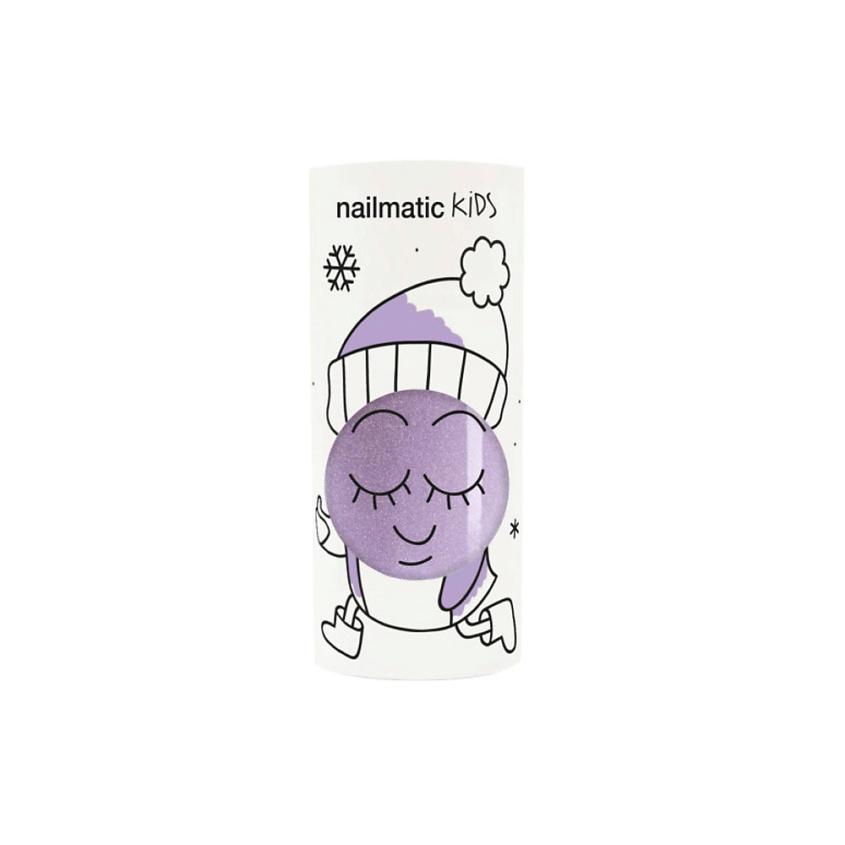 NAILMATIC | NAILMATIC Детский лак для ногтей. purple glitter