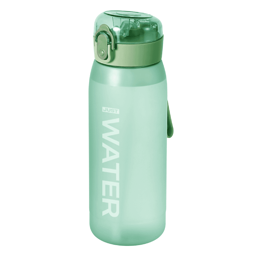 SHARK FIT Бутылка для воды спортивная с трубочкой 550 мл. Зеленый