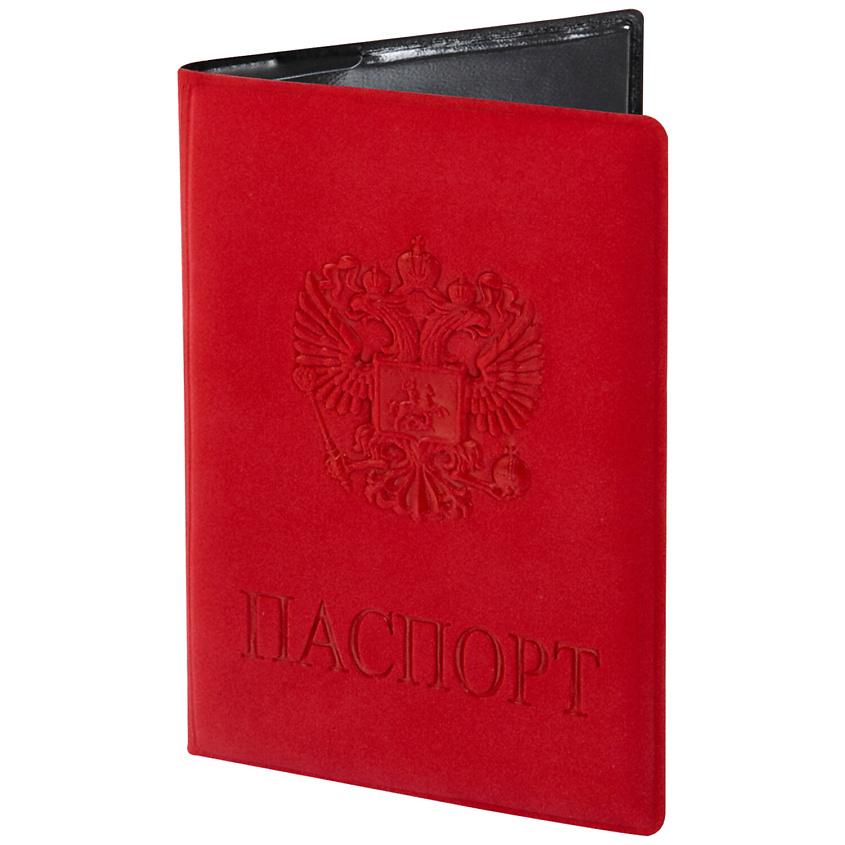 STAFF Обложка для паспорта Герб. Красный