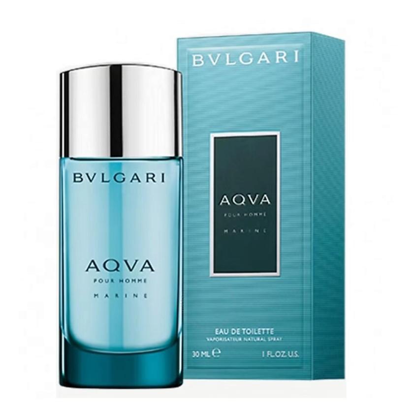 BVLGARI Туалетная вода Aqva Pour Homme Marine. 30 мл