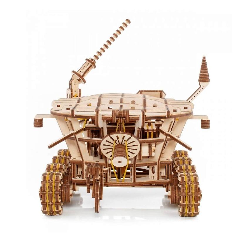 EWA ECO-WOOD-ART Деревянный конструктор 3D Робот Луноход. 424 шт