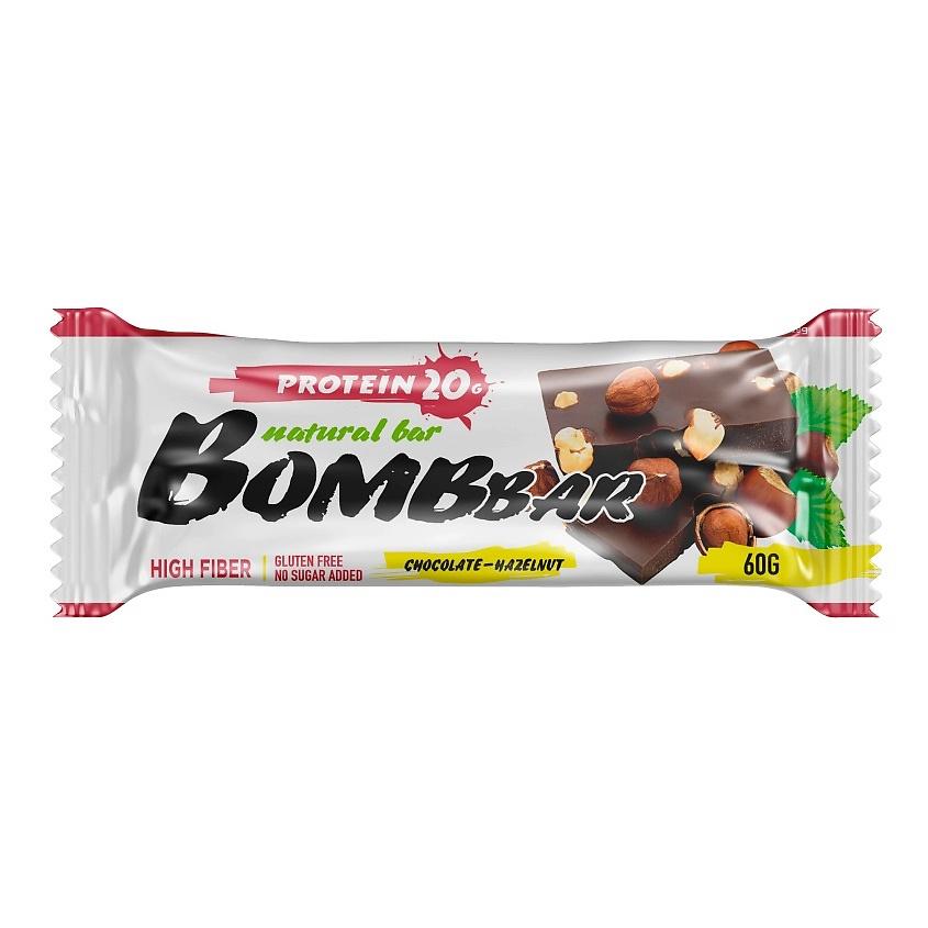 BOMBBAR Батончик Шоколад-фундук. 60 г