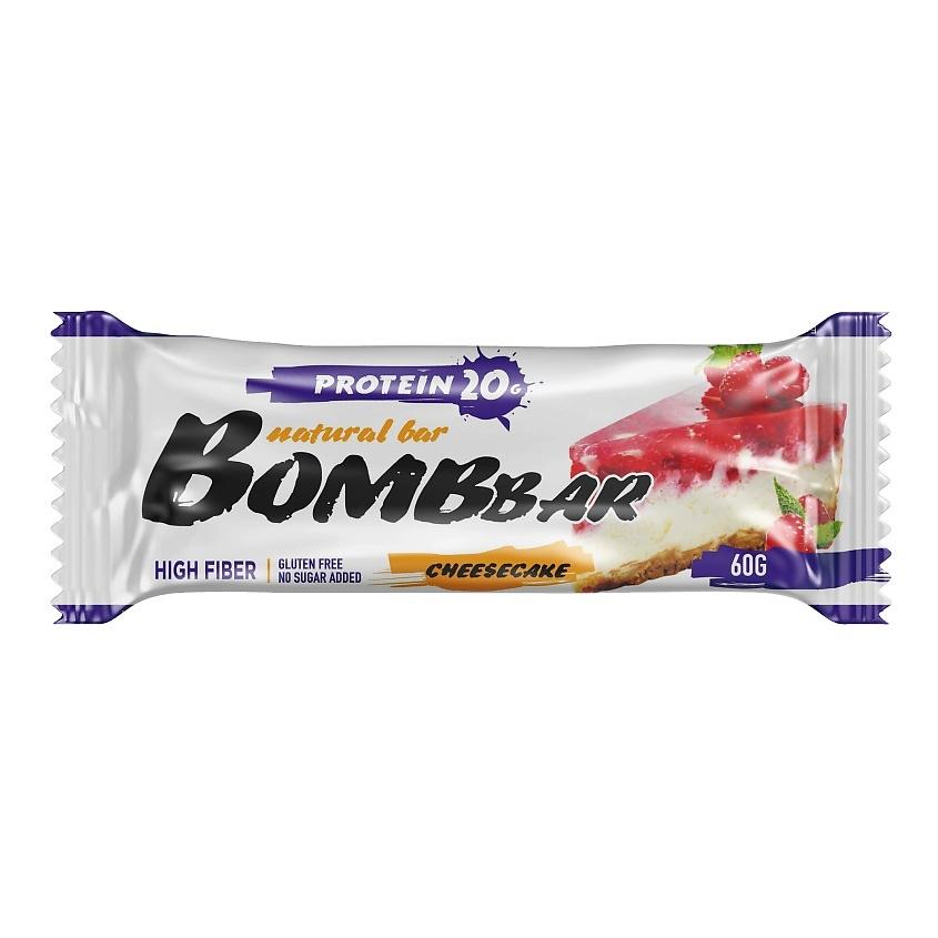 BOMBBAR Батончик Малиновый чизкейк. 60 г