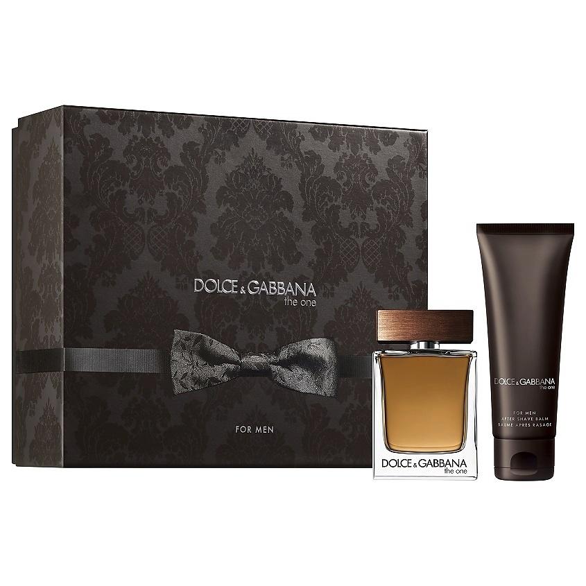 DOLCE&GABBANA Набор The One For Men Eau de Toillete. Туалетная вода, спрей 50 мл + бальзам после бритья 75 мл