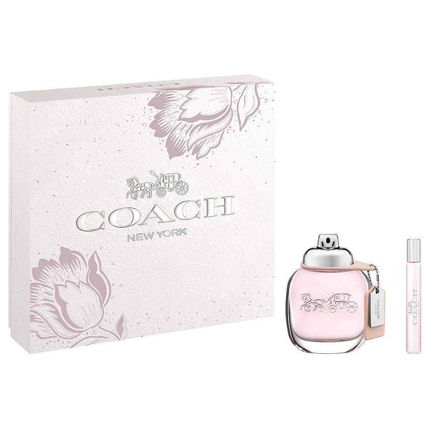 COACH Подарочный набор женский COACH Eau de Toilette. Туалетная вода, спрей 50 мл + Туалетная вода 7,5 мл