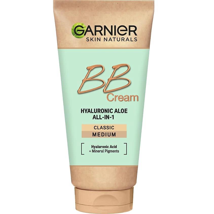 GARNIER | GARNIER BB Крем увлажняющий "Секрет Совершенства" Skin Naturals SPF 15. Натурально-бежевый, 50 мл