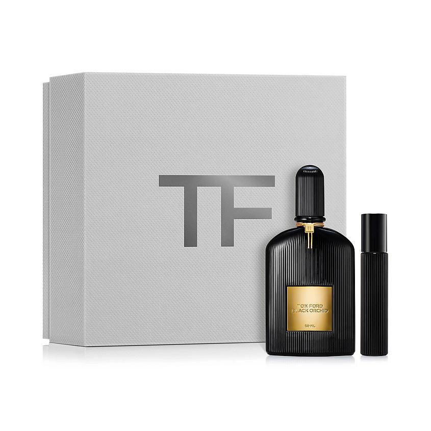 TOM FORD Парфюмерный набор Black Orchid Eau De Parfum. Парфюмерная вода, спрей 50 мл + парфюмерная вода 10 мл