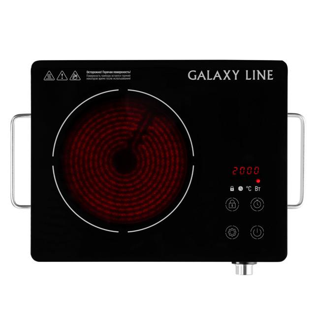 плитка инфракрасная GALAXY LINE GL3033 2000 Вт черный