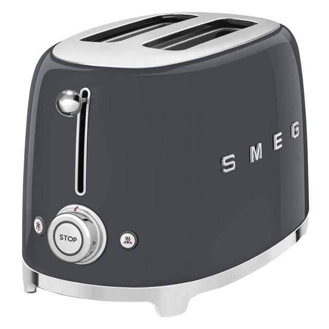 тостер SMEG TSF01GREU 950Вт 6 режимов серый