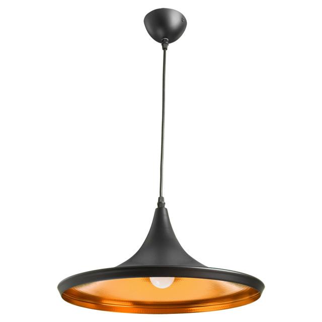 светильник подвесной ARTE LAMP Cappello E27 40Вт металл черный