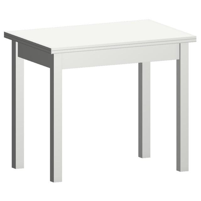 стол кухонный раскладной 9001200х600900х766мм белый ЛДСП/МДФ